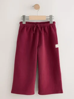Next Wide Leg Joggers 3 Pack (3mths-7yrs) Pink/Burgundy/Oatmeal Outlet
