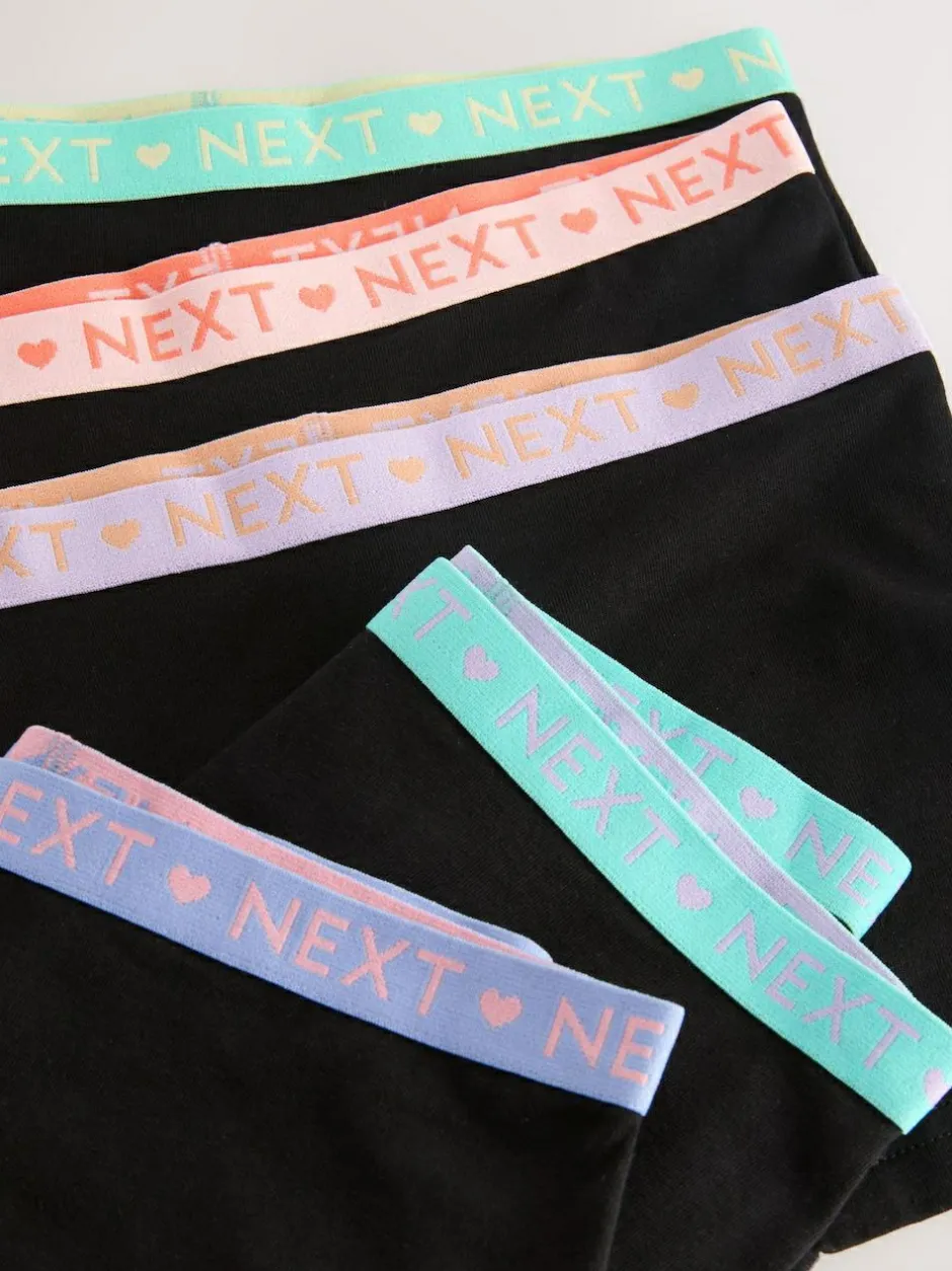 Next Short Briefs 5 Pack (2-16yrs) Pink/Lilac Online