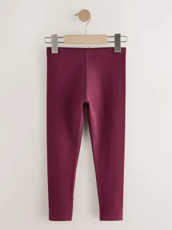Next Pink/Lilac/Berry Regular Fit Leggings 3 Pack (3-16yrs)