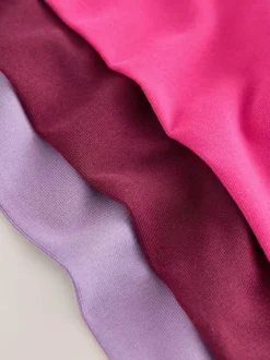 Next Pink/Lilac/Berry Regular Fit Leggings 3 Pack (3-16yrs)