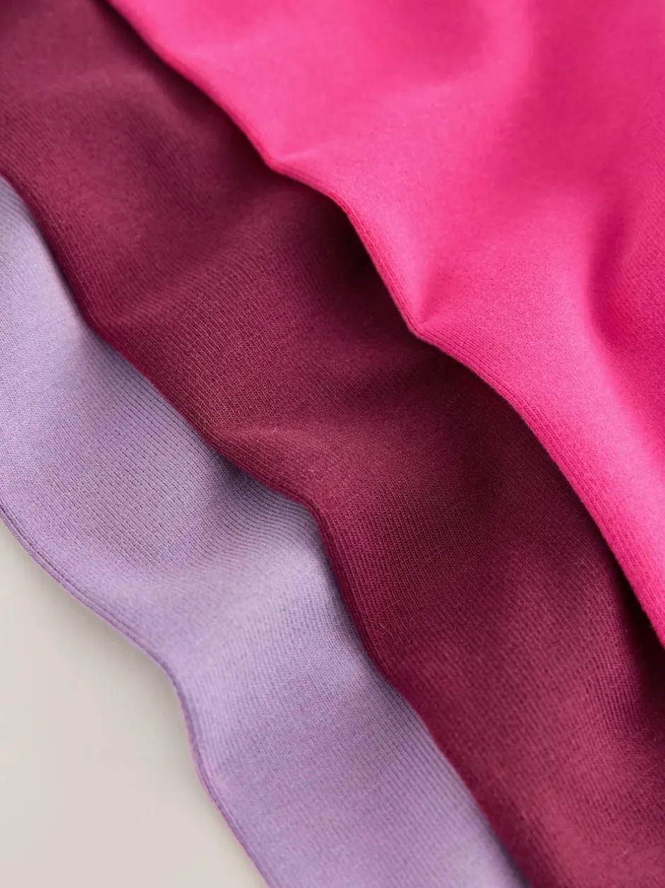 Next Pink/Lilac/Berry Regular Fit Leggings 3 Pack (3-16yrs)