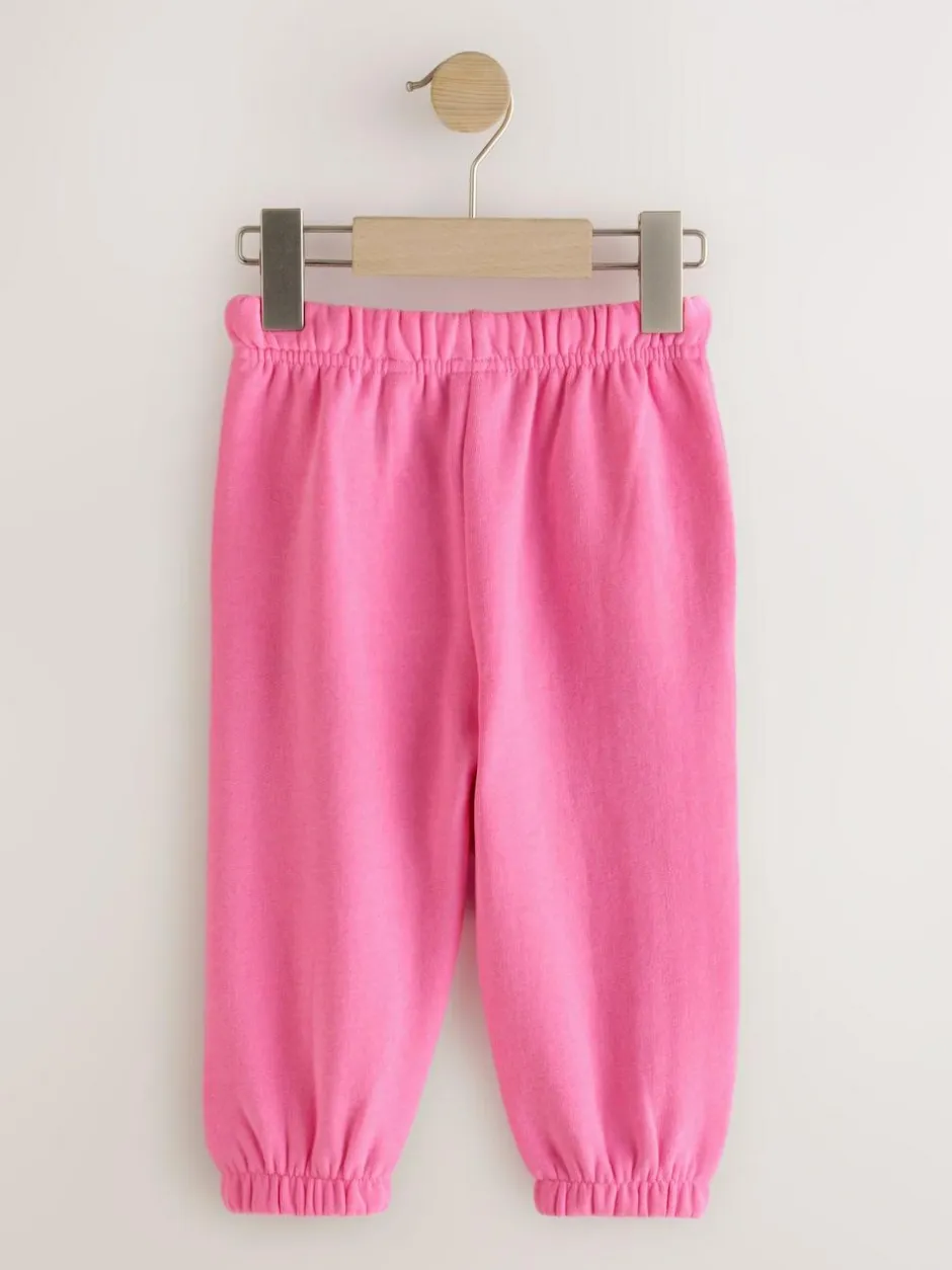 Next 3 Pack Joggers Set (3mths-7yrs) Pink/Lilac/Oatmeal