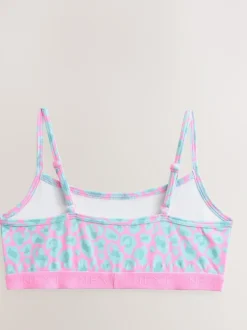 Next Crop Tops 3 Pack (5-16yrs) Pink/Purple New