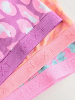 Next Crop Tops 3 Pack (5-16yrs) Pink/Purple New
