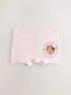 Next Pink/Purple Disney Princesses Shorts Briefs 5 Pack (2-12yrs) Clearance