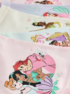 Next Pink/Purple Disney Princesses Shorts Briefs 5 Pack (2-12yrs) Clearance