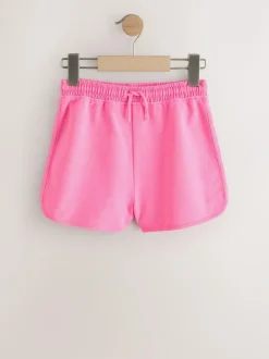 Next 5 Pack Racer Shorts (3-16yrs) Pink/Rainbow/Stripe Outlet