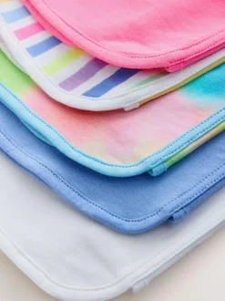 Next 5 Pack Racer Shorts (3-16yrs) Pink/Rainbow/Stripe Outlet