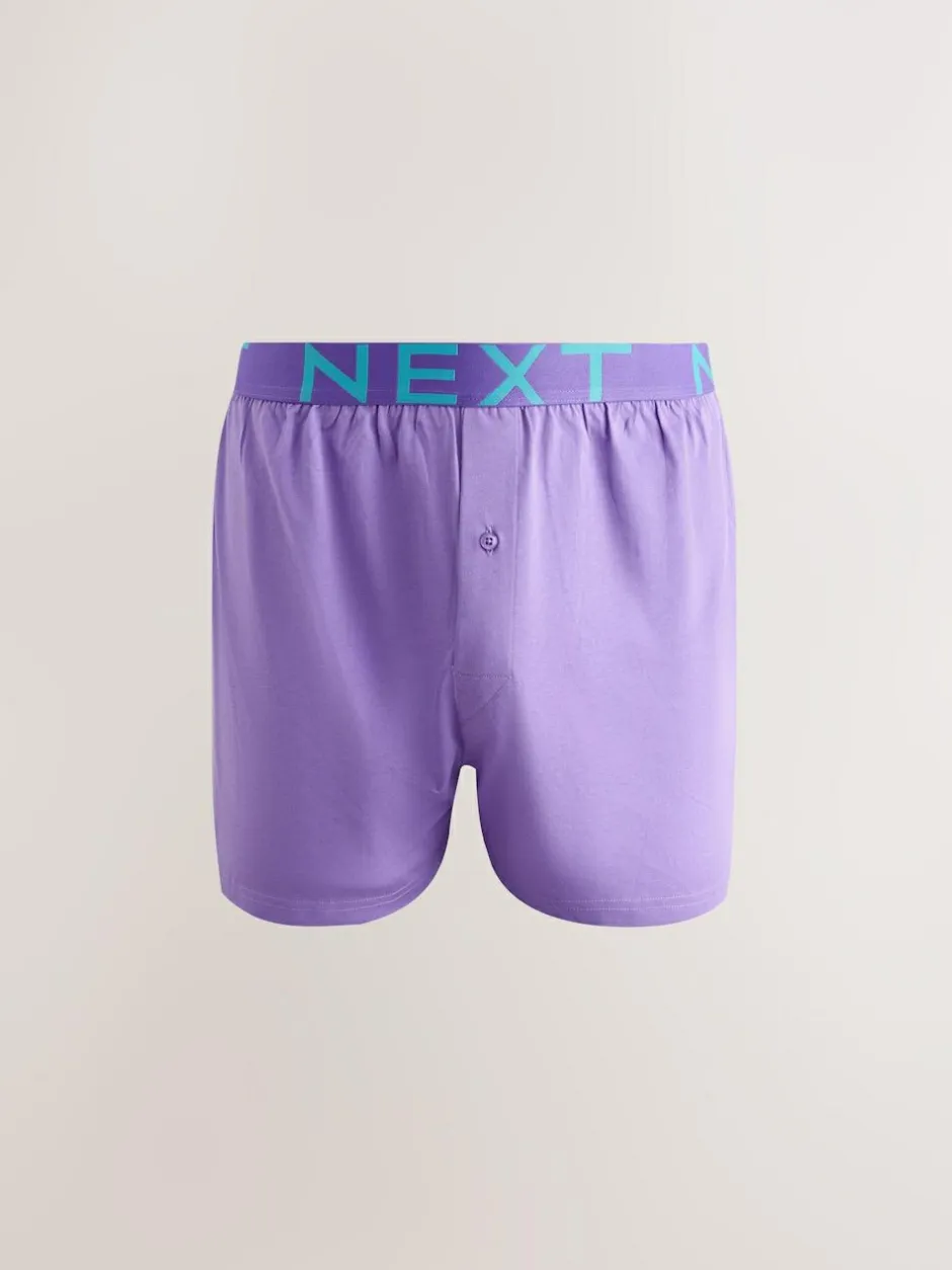 Next Loose Boxers 5 Pack Pink/Red/Green Best
