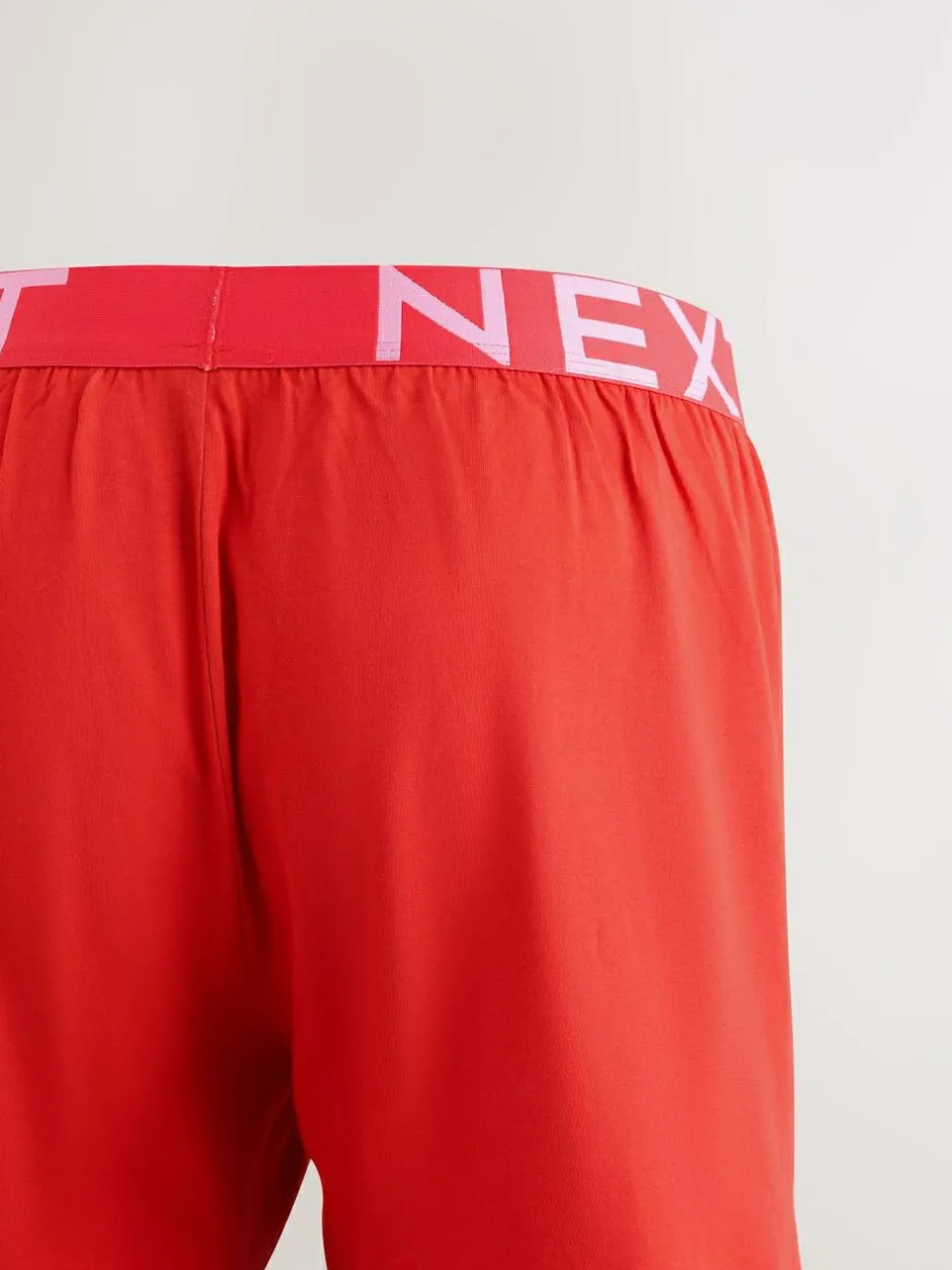 Next Loose Boxers 5 Pack Pink/Red/Green Best