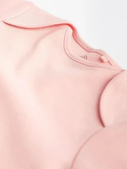 Next Pink/White 10 Pack Essential Short Sleeve Baby Bodysuits Best