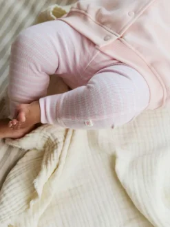 Next Pink/White Baby Jacket, Top and Leggings Set 3 Piece (0mths-2yrs) Discount