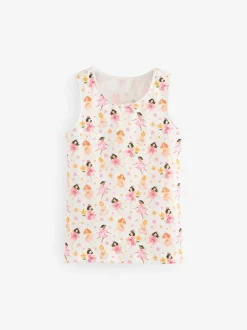 Next Fairy Vests 3 Pack (1.5-16yrs) Pink/White Online