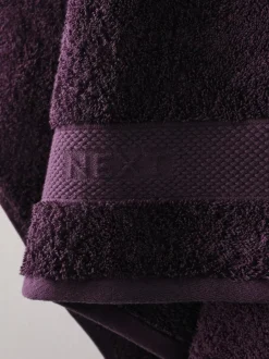 Next Egyptian Cotton Towel Plum Hot