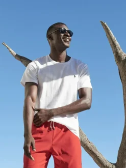 Polo Ralph Lauren Logo Cotton Jersey T-Shirt White Sale