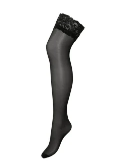 Pour Moi Adore Lace 15 Denier Top Hold-Ups Black Best