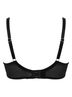 Pour Moi Balcony Fleur Balconette Bra Black New