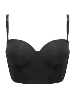 Pour Moi Bustier Definitions Bra Black Sale