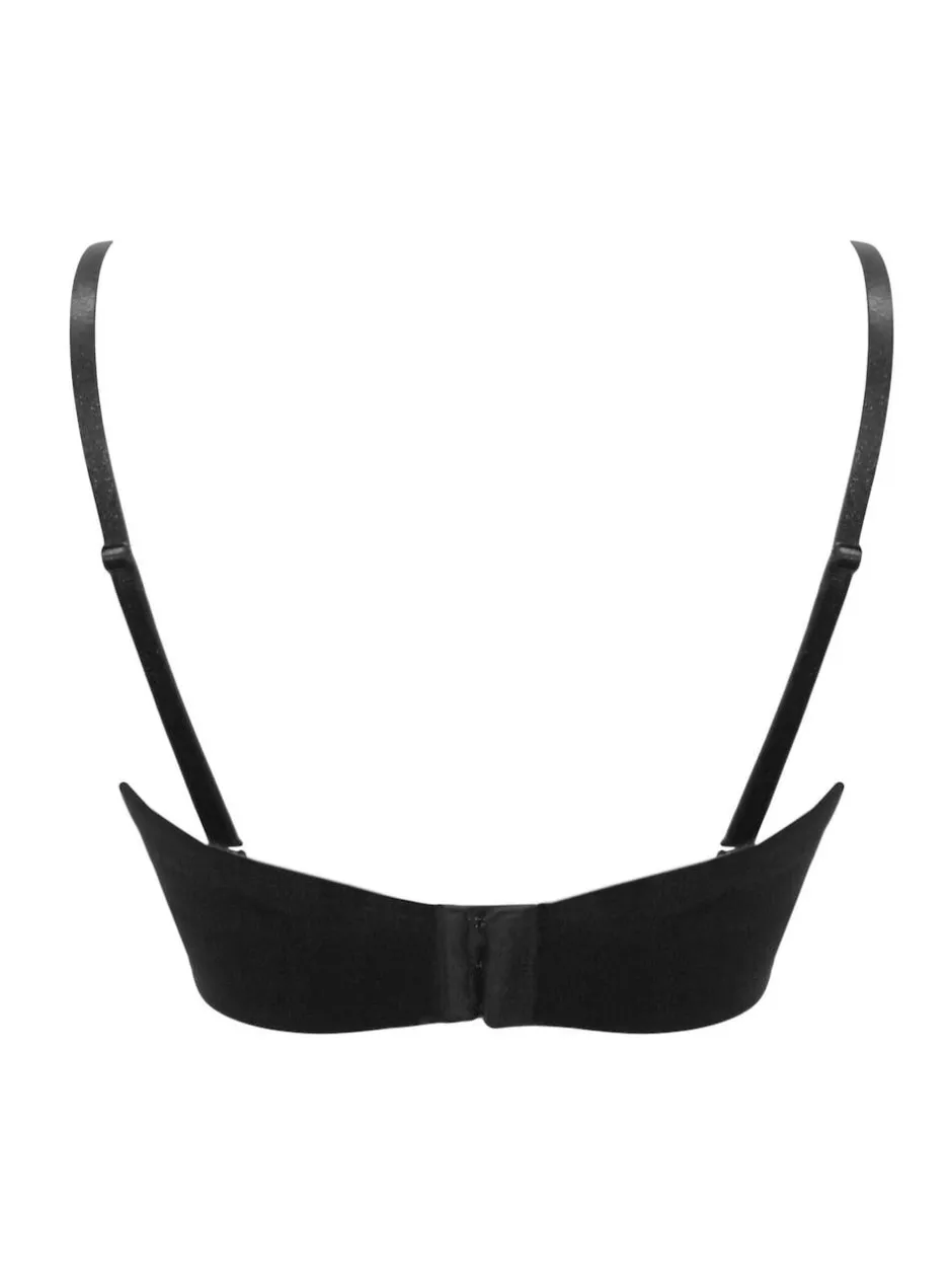 Pour Moi Bustier Definitions Bra Black Sale