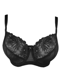 Pour Moi Black Full Cup St Tropez Balcony Bra Best