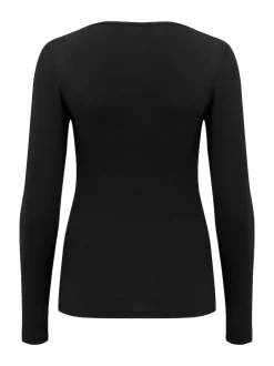 Pour Moi Black Long Sleeve Second Skin Thermal Discount