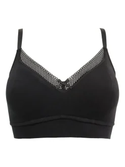 Pour Moi Non Wired Love to Lounge Cotton Non Wired Bra Black Online
