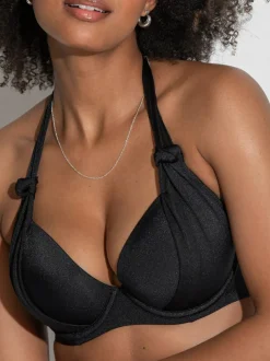 Pour Moi Padded St Kitts Bikini Top Black Online
