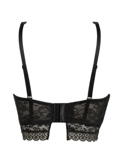 Pour Moi Strapless Rebel Bra Black Clearance