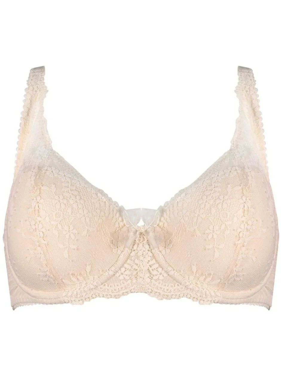 Pour Moi Full Cup Flora Underwired Bra Cream Clearance