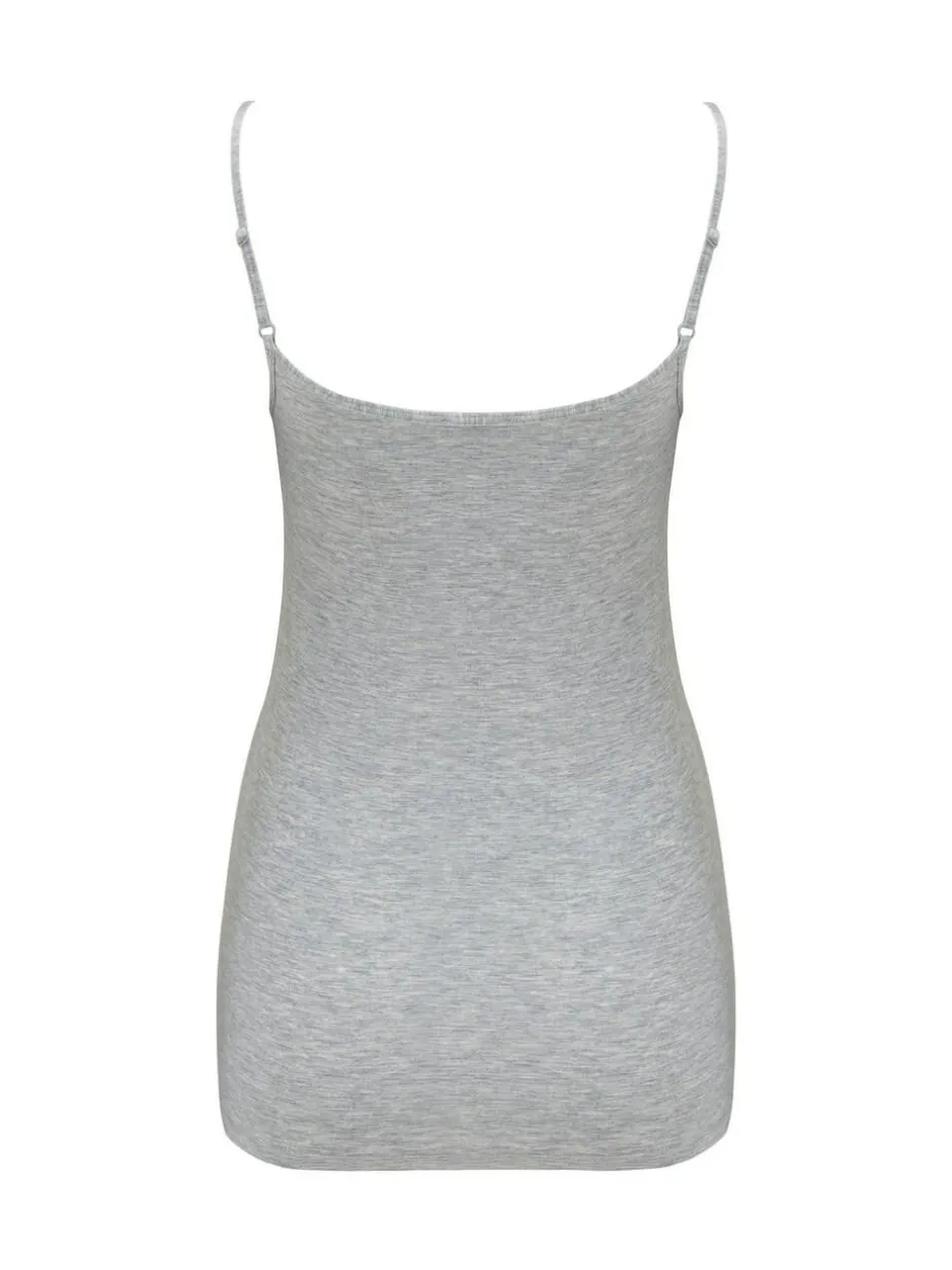 Pour Moi Cami Second Skin Thermal Grey Online