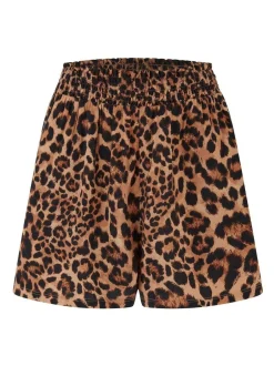 Pour Moi Viscose Beach Shorts Leopard Print Best