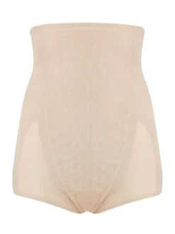 Pour Moi Lingerie Hourglass Shapewear Firm Tummy Control High Waist Knickers Nude Clearance