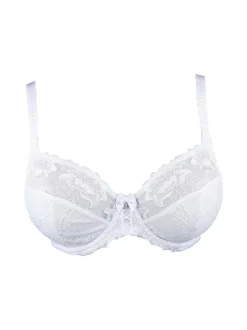 Pour Moi White Non Padded Sofia Bra Outlet