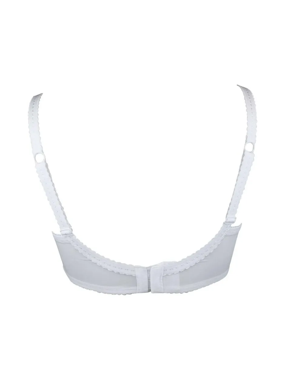 Pour Moi White Non Padded Sofia Bra Outlet