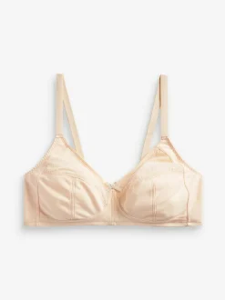 Next B-H Total Support Non Wire Full Cup Ultimate Comfort Bra Praline Nude