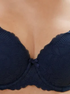 Next Pad Balcony DD+ Lace Bras 2 Pack Praline Nude/Navy Discount