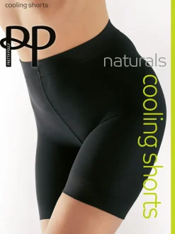 Pretty Polly Cooling 100 Denier Black Shorts 2 Pack Outlet
