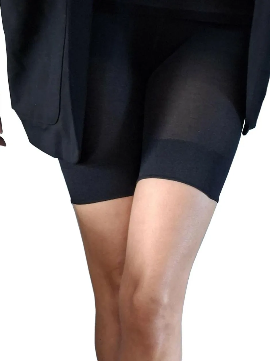 Pretty Polly Cooling 100 Denier Black Shorts 2 Pack Outlet