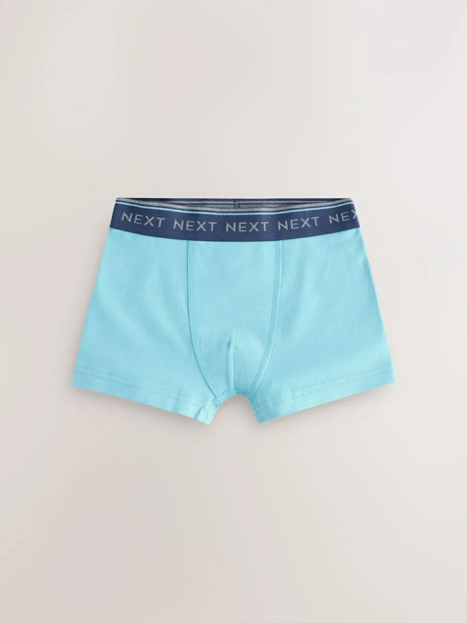 Next Primary Colours with Black Waistband Trunks 7 Pack (2-16yrs) Best