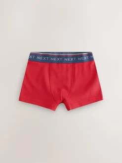 Next Primary Colours with Black Waistband Trunks 7 Pack (2-16yrs) Best