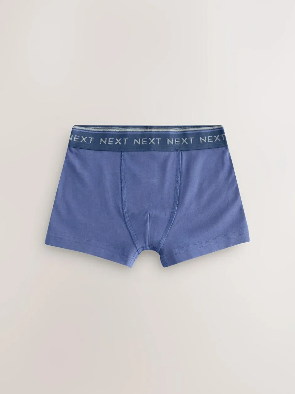 Next Primary Colours with Black Waistband Trunks 7 Pack (2-16yrs) Best
