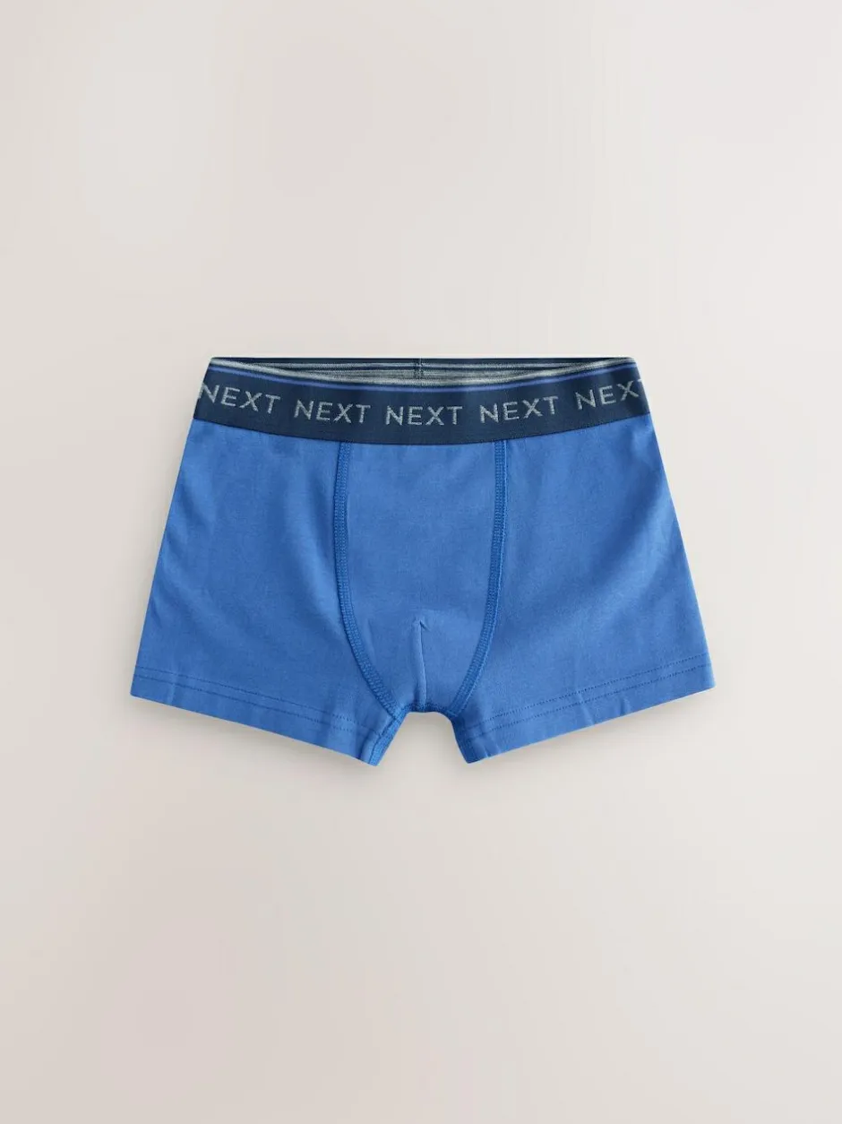 Next Primary Colours with Black Waistband Trunks 7 Pack (2-16yrs) Best