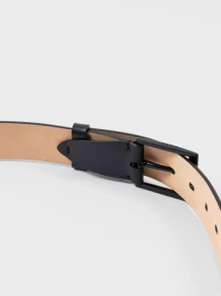 PS Paul Smith Black Logo Stripe Detail Belt Sale