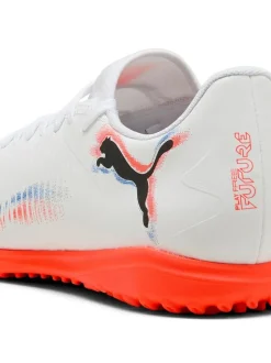 Puma White Mens Future 8 Play Astro Turf Football Boots