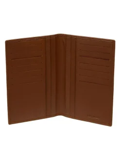 Pure Luxuries London 'George' Leather Card Holder Brown Sale