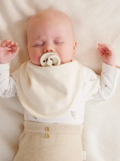 Purebaby Essential Dribble Bibs 2 Pack Natural Outlet