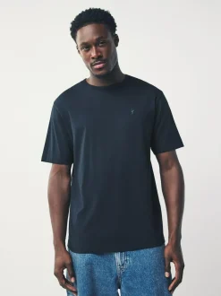 Next Purple / Navy Blue / Orange / Green Regular Fit T-Shirts 4 Pack Clearance