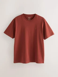 Next Purple / Navy Blue / Orange / Green Regular Fit T-Shirts 4 Pack Clearance