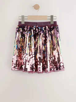 Next Purple Ombre Sequin Skirt (3-16yrs) Best