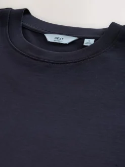 Next Purple Relaxed Fit Heavyweight T-Shirt Hot
